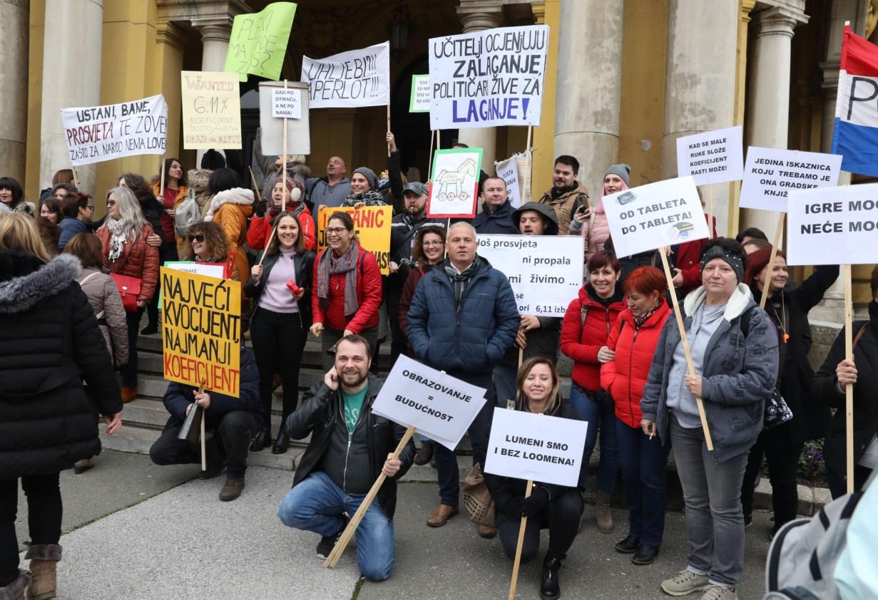 Oko 20.000 nastavnika u Zagrebu traži povećanje plaća