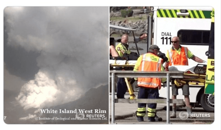 Jedna osoba poginula, a više ozlijeđeno u erupciji vulkana na Novom Zelandu
