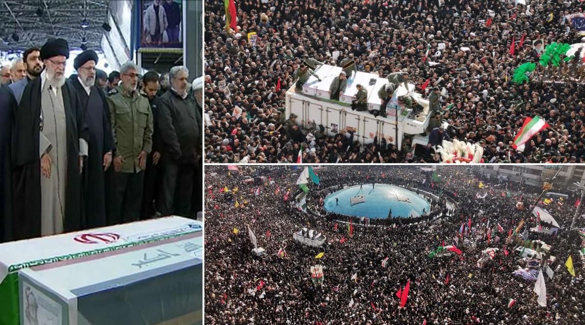 Stotine hiljada ljudi na molitvama za ubijenog generala Kasema Sulejmanija