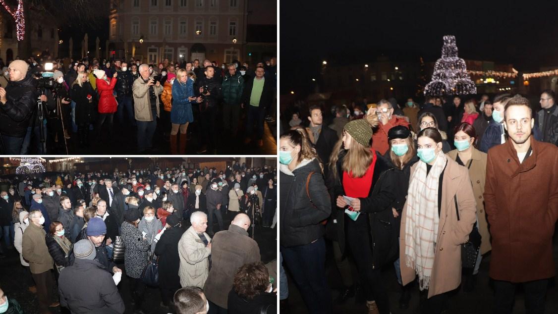 Građani pod maskama tražili da dišu punim plućima