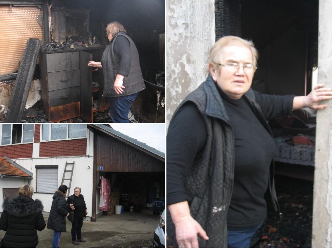 Vatra progutala kuću kod Bijeljine: Porodica Cvjetković ostala bez krova nad glavom