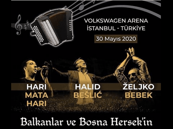Halid, Hari i Bebek: Tri bh. zvijezde zajedno nastupaju u velikoj istanbulskoj areni