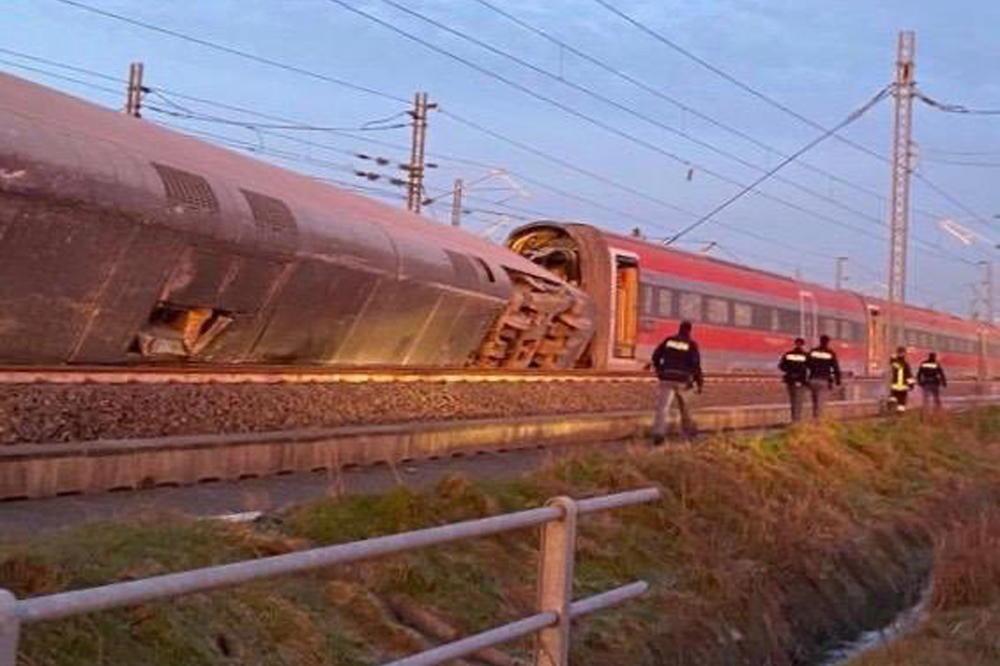 Voz izletio iz šina u Italiji: Dvoje mrtvih, povrijeđeno 27 ljudi