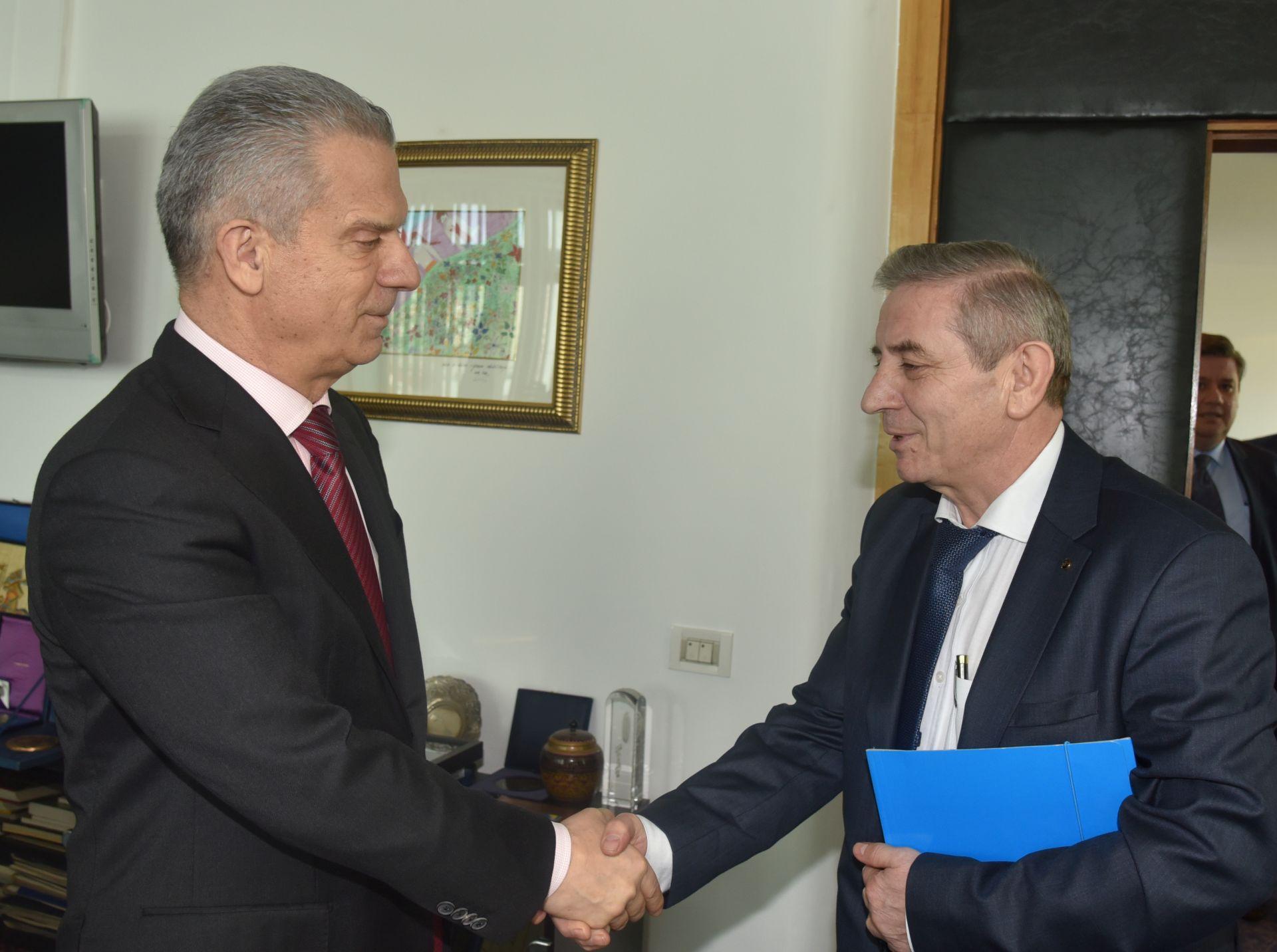 Sastanak ministra Radončića i ambasadora Ebibija