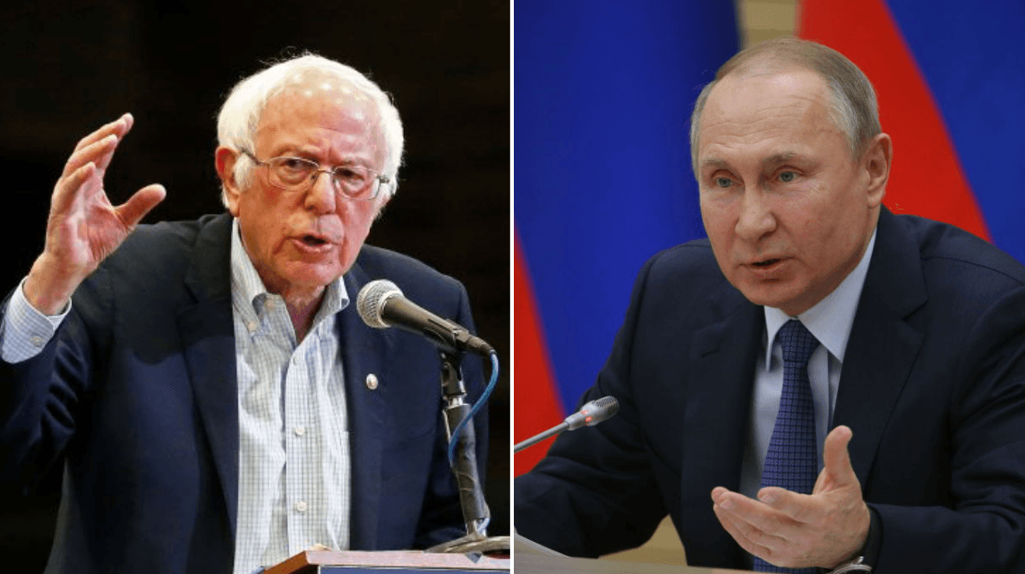 Sanders, Putin - Avaz