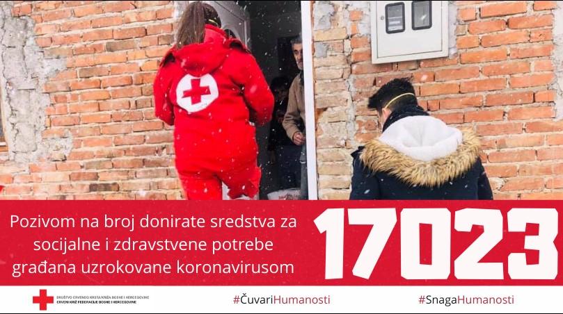 Volonteri Crvenog križa na usluzi građanima - Avaz