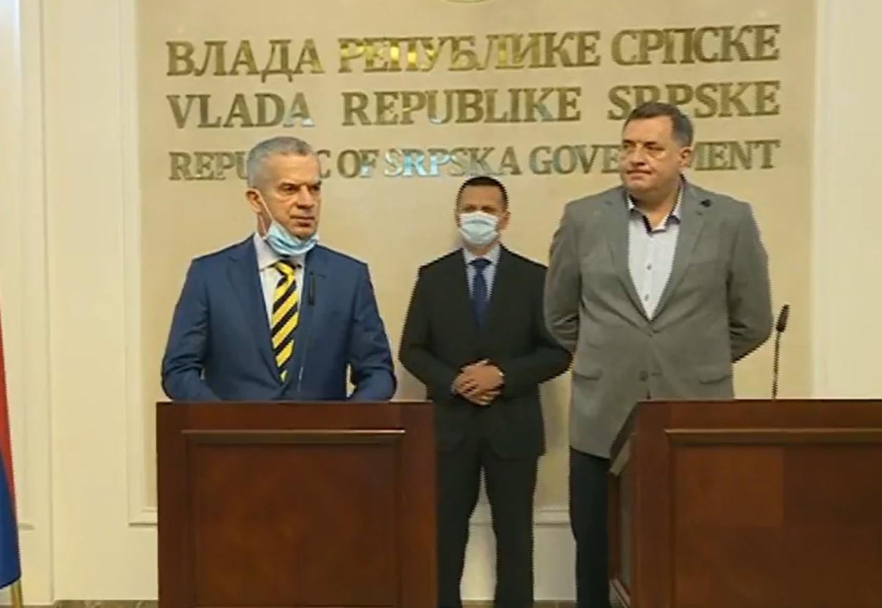 Sastanak Dodika, Radončića i Lukača: Dio pomoći iz Turske ide Graničnoj policiji BiH
