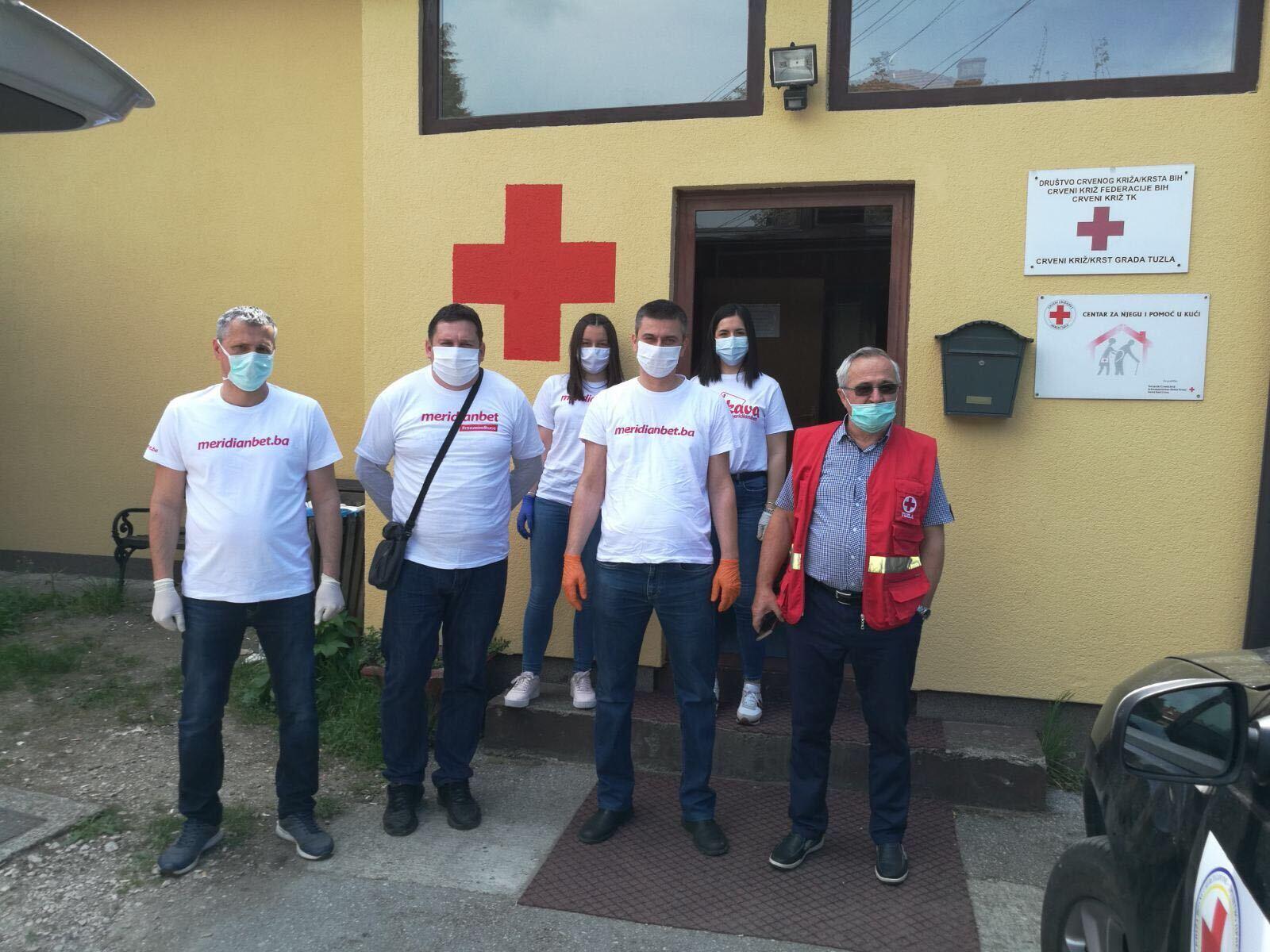 Meridian nastavlja sa donacijama širom BiH, pomoć stigla u Tuzlu