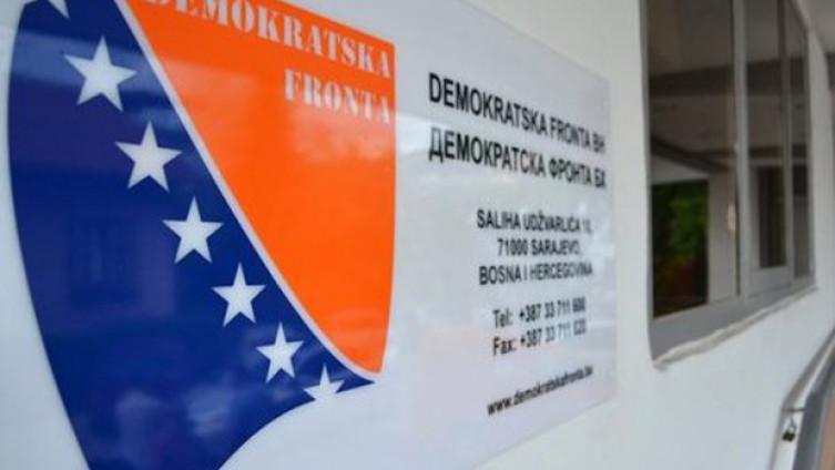 Saopćenje za javnost Demokratske fronte - Avaz
