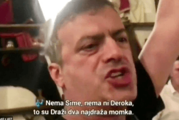 Snimak Sergeja Trifunovića na kojem pjeva četničku pjesmu kritiziran na društvenim mrežama