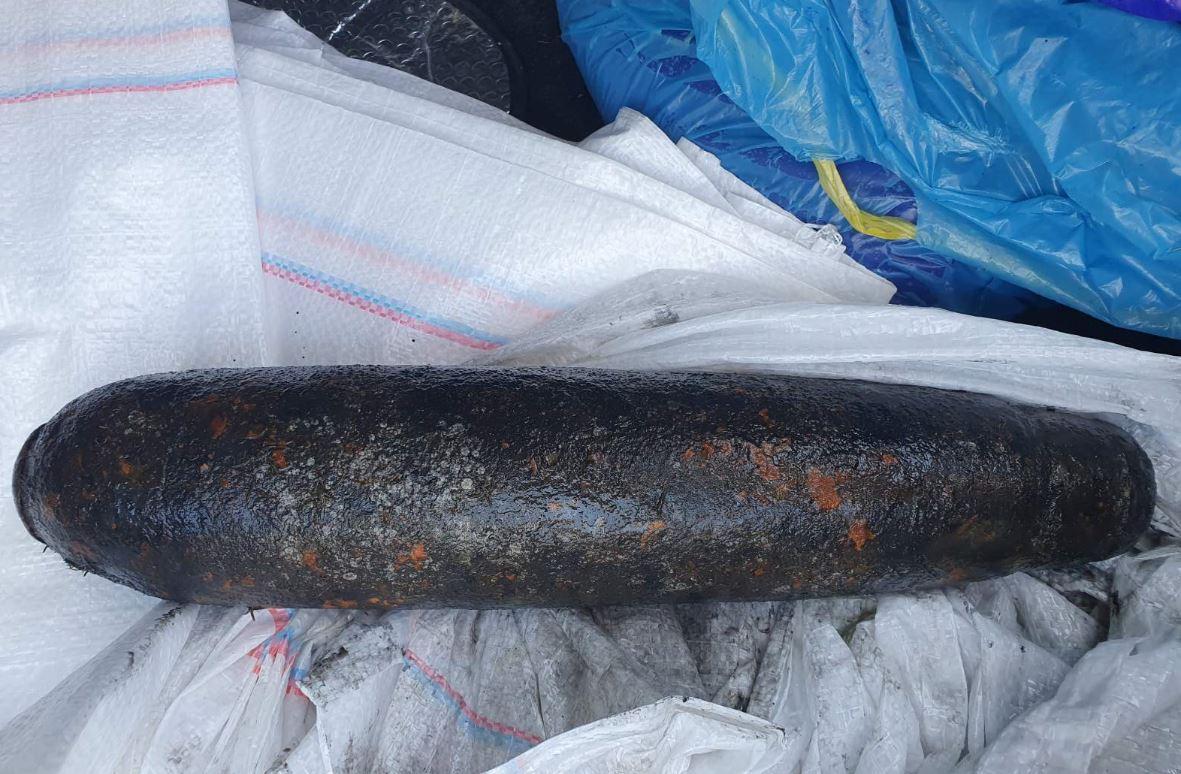 Na plaži kod Svetog Stefana: Pronađena topovska granata teška 10 kilograma
