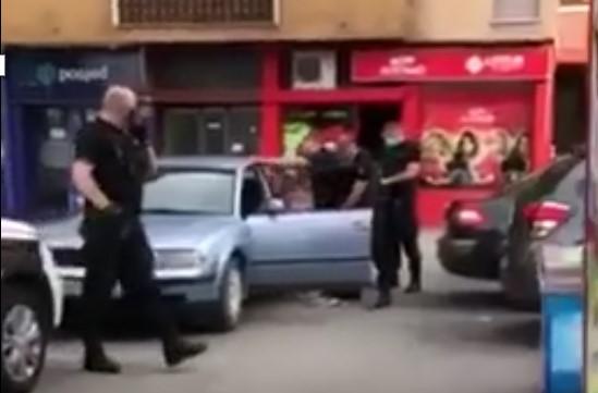 Pogledajte hapšenje muškarca koji je danas napao žensku osobu u Sarajevu