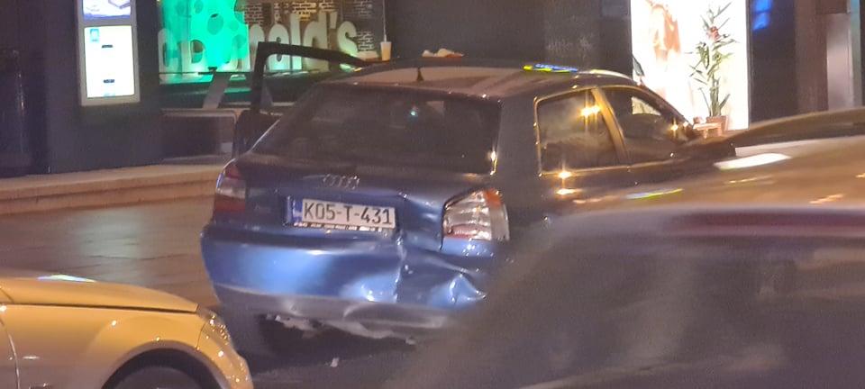 Saobraćajna nesreća u centru Sarajeva, nije bilo povrijeđenih