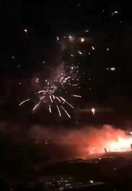 Uz baklje i vatromet "Horde zla" proslavile odluku o dodjeli stadiona Koševo FK Sarajevo