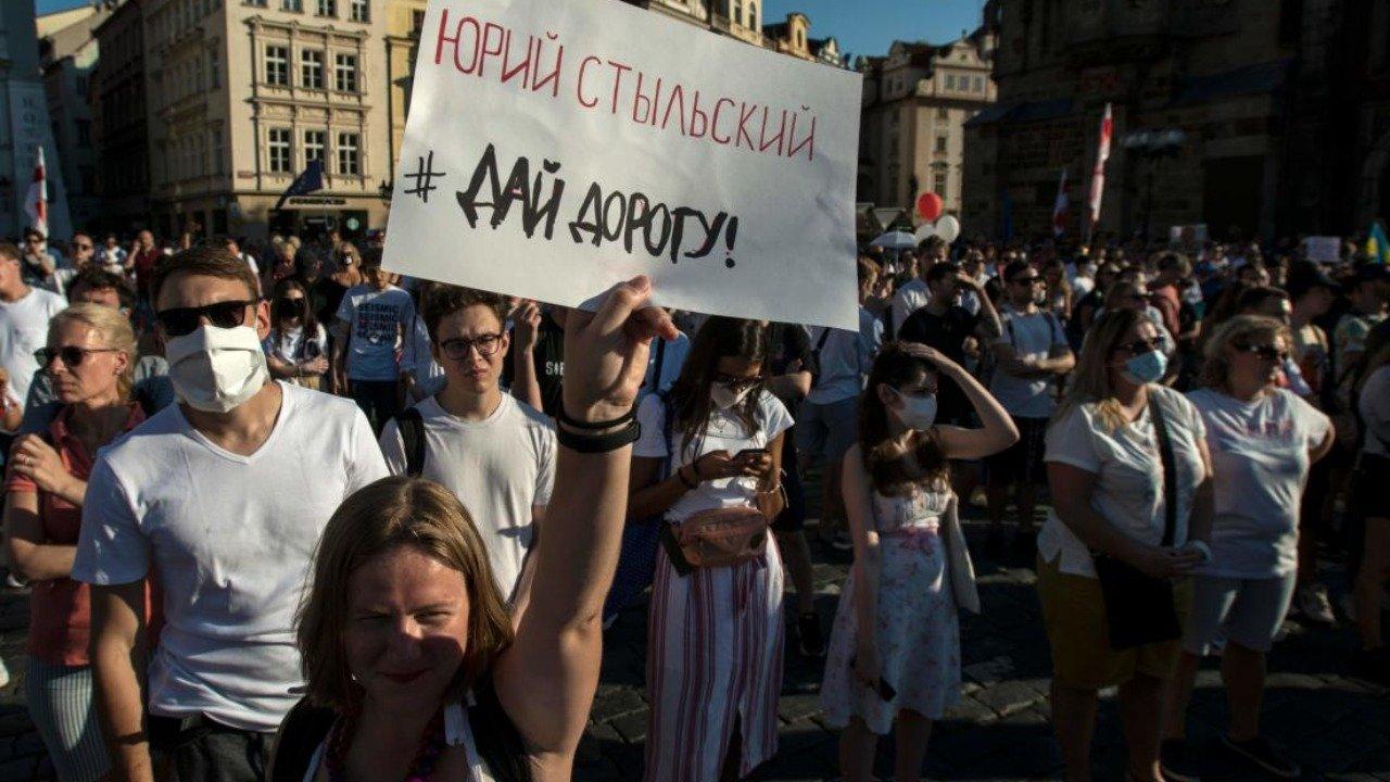 Prag: Skup podrške protestima u Bjelorusiji