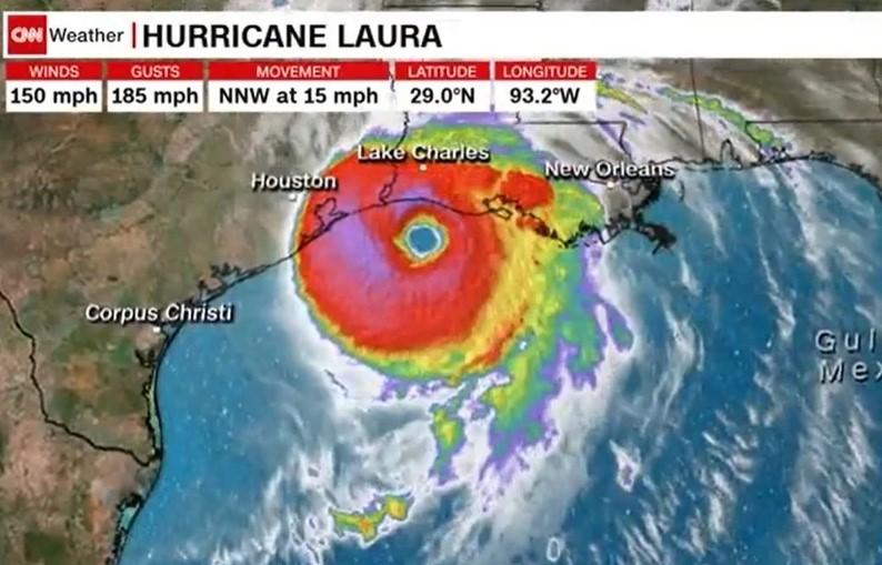 Uragan Laura drastično ojačao, sada je jači od Katrine