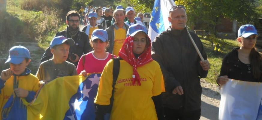 "Marš putem spasa": Obilježavanje godišnjice zloglasnog vlaseničkog logora Sušica