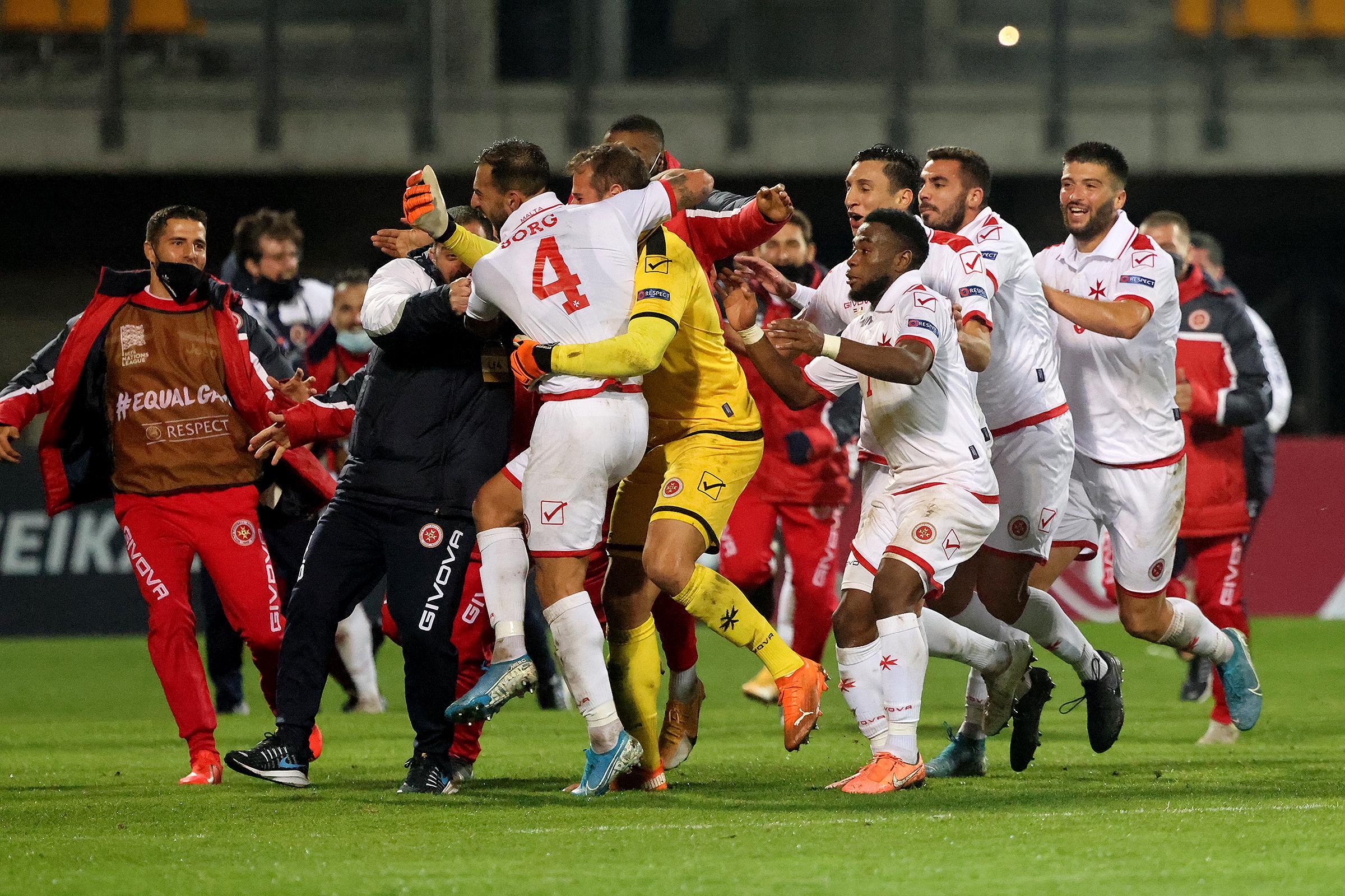 Malta nakon sedam godina slavila u gostima i to golom u sedmoj minuti nadoknade