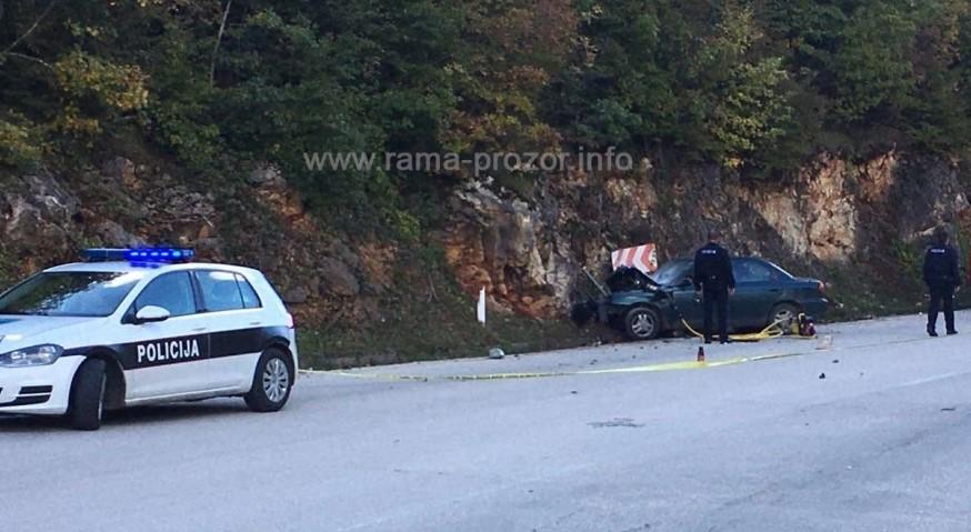 Stravična nesreća na putu Rama - Tomislavgrad, dvoje mrtvih?