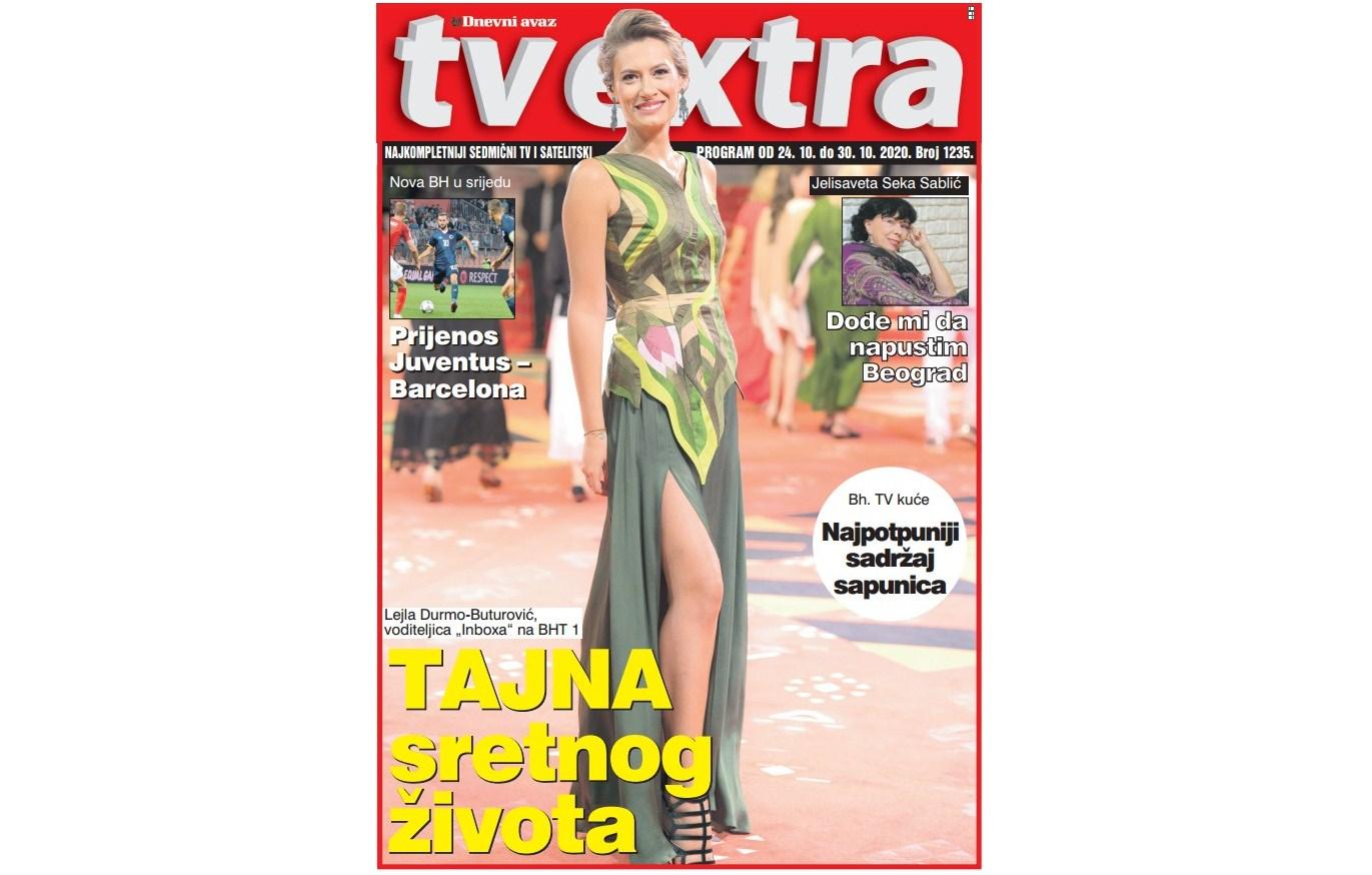 "TV Extra" u petak: Zašto Seka Sablić nikad nije tolerirala ljubljenje i pipanje, Lejla Durmo i novo prezime, najpotpuniji sadržaj sapunica