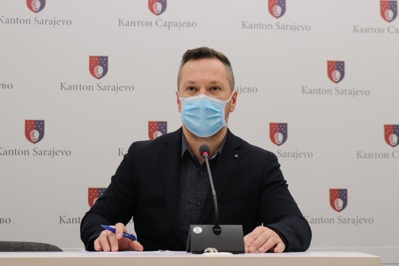 Član Kriznog štaba Ministarstva zdravstva Kantona Sarajevo Kemal Beganović - Avaz
