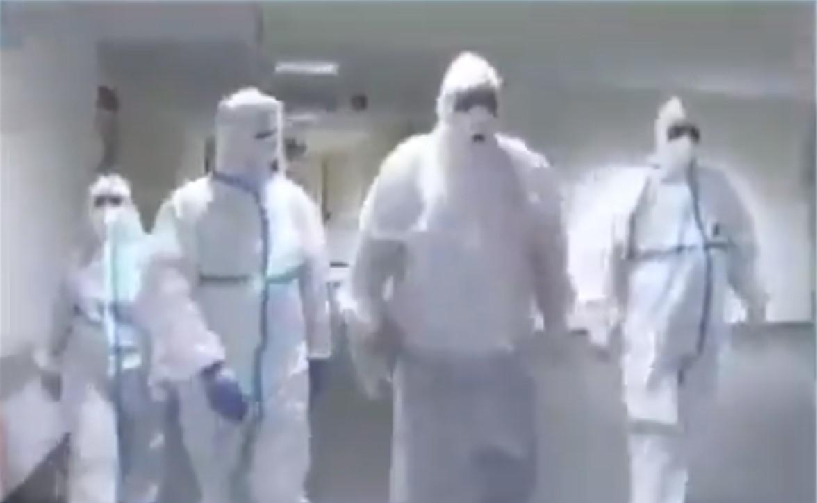 Dodik obilazio pacijente u zaštitnom odjelu - Avaz