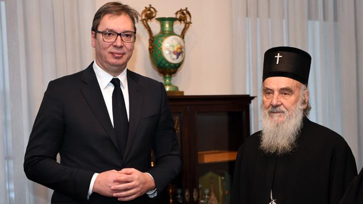 Vučić je danas novinarima saopštio i da je patrijarh Irinej tokom popodneva intubiran i da je u teškom stanju - Avaz