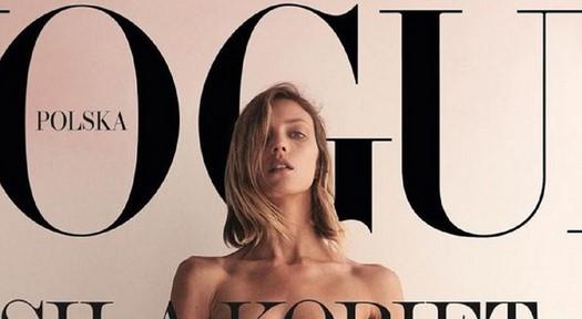 Manekenka i aktivistica Anja Rubik gola za "Vogue", razlog je zabrana pobačaja