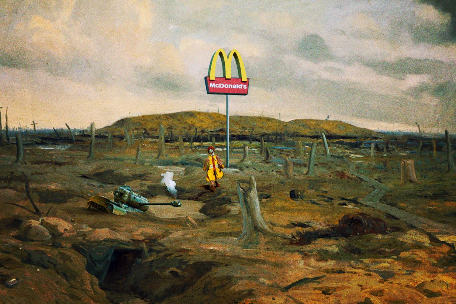 Ronald McDonald na bojnom polju - Avaz