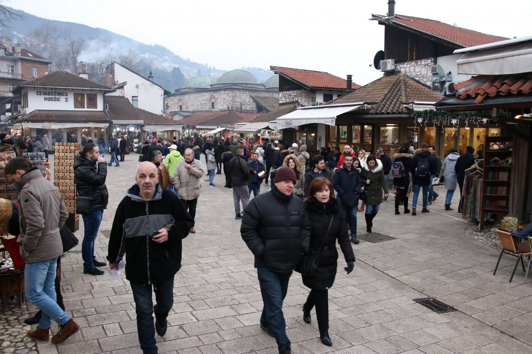 Prošle godine u BiH manje turista za 70,3 posto
