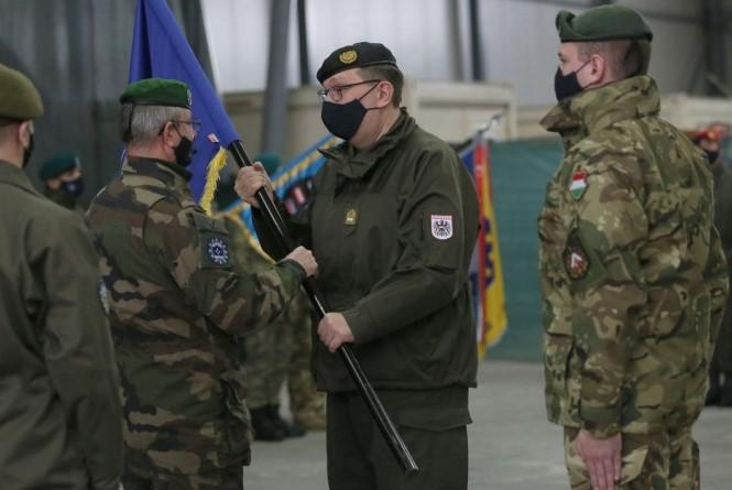 Major General Alexander Platzer takes over duty of EUFOR Commander