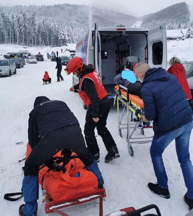 Djevojčica iz Čapljine pala i izgubila svijest na skijalištu