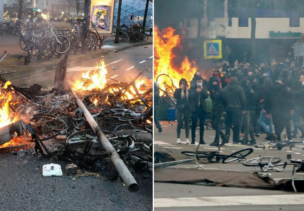 Haos u Nizozemskoj: Sukobi, pljačke i požari