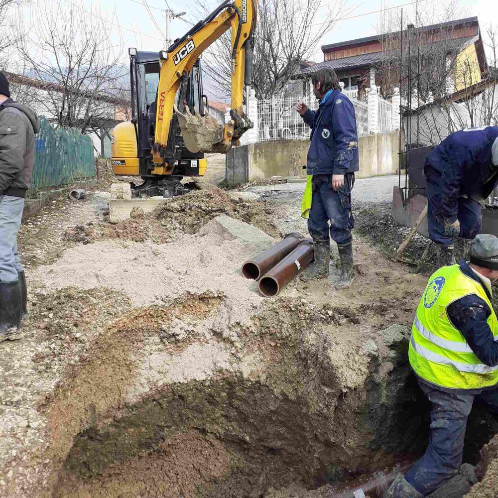 Novi radovi u sarajevskim ulicama na održavanju vodovodnog sistema