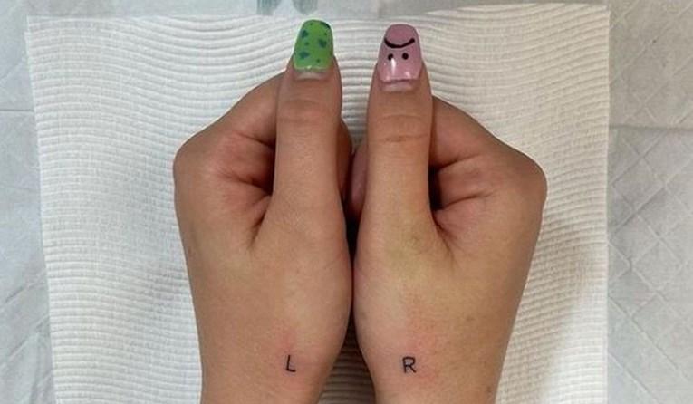 Nije znala razlikovati strane, pa tetovažom riješila problem
