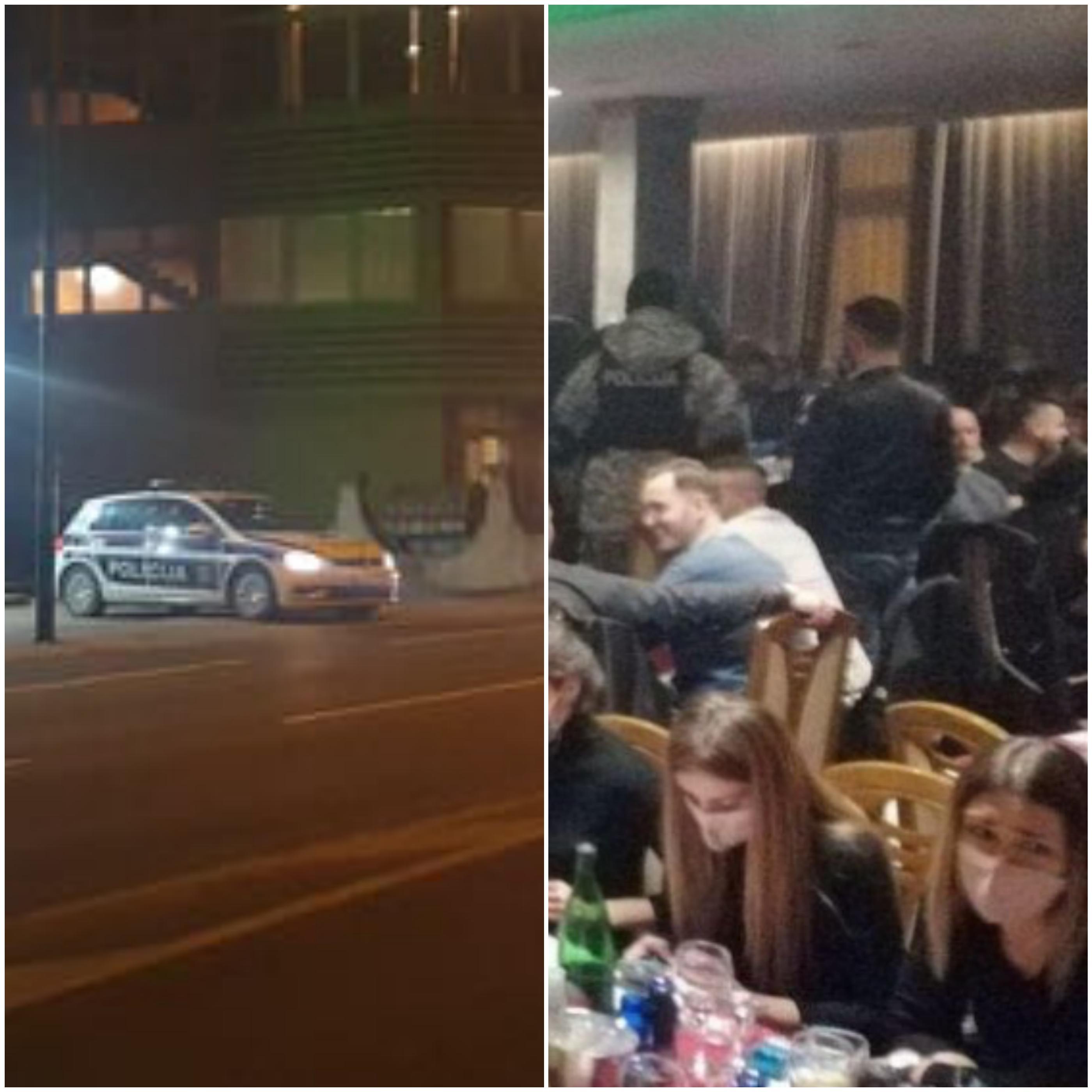 Policija o sinoćnjoj raciji u restoranu "Bosna": Vlasnik će platiti 2.500 maraka kazne
