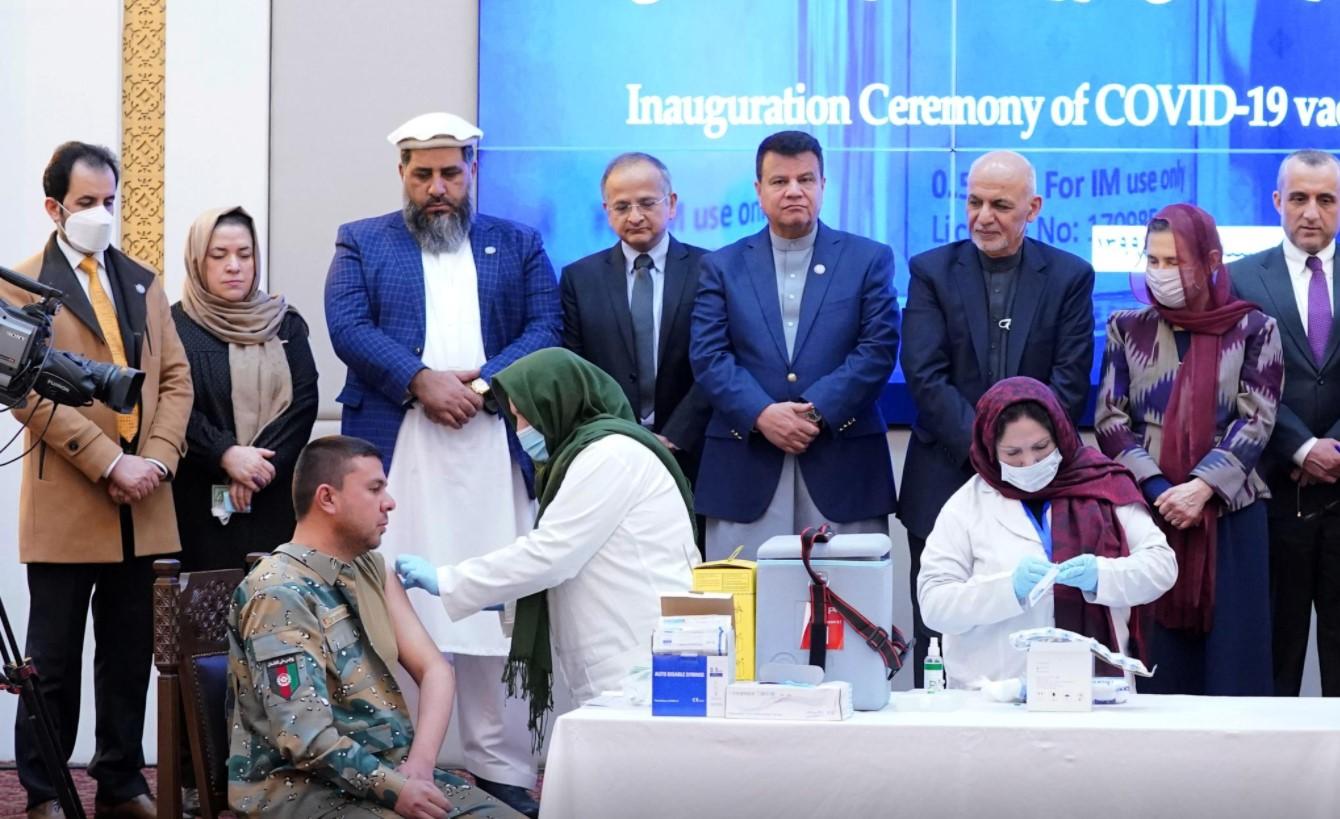 Afghanistan begins COVID-19 vaccination drive amid rising violence