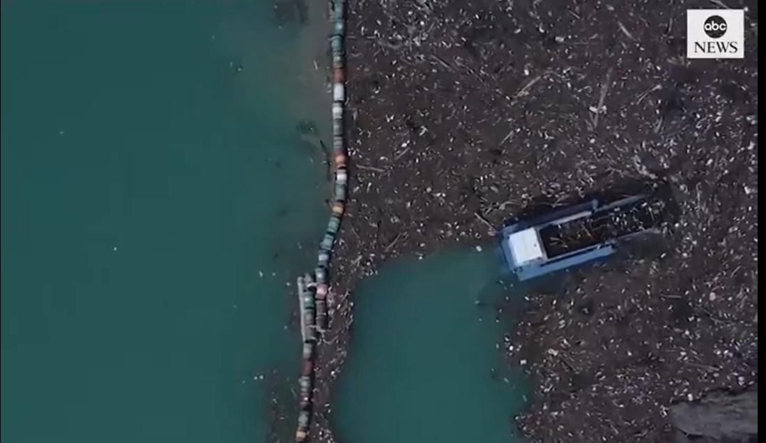 ABC objavio snimak Drine okovane smećem