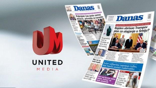 United Media postala vlasnik "Danasa" - Avaz