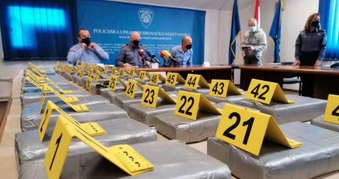 Narcos iz doline Neretve: U Hrvatskoj u dva mjeseca zaplijenjeno kokaina kao zadnje dvije godine, glavna ruta preko Ploča
