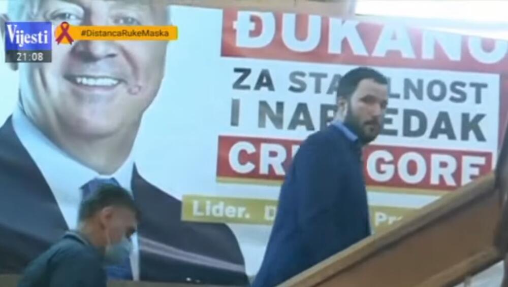 Sin predsjednika Crne Gore stigao u štab Evropskog tima za Nikšić