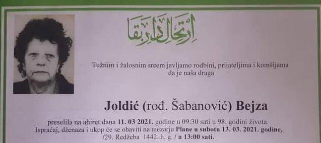 Velika tragedija u porodici Joldić - Avaz