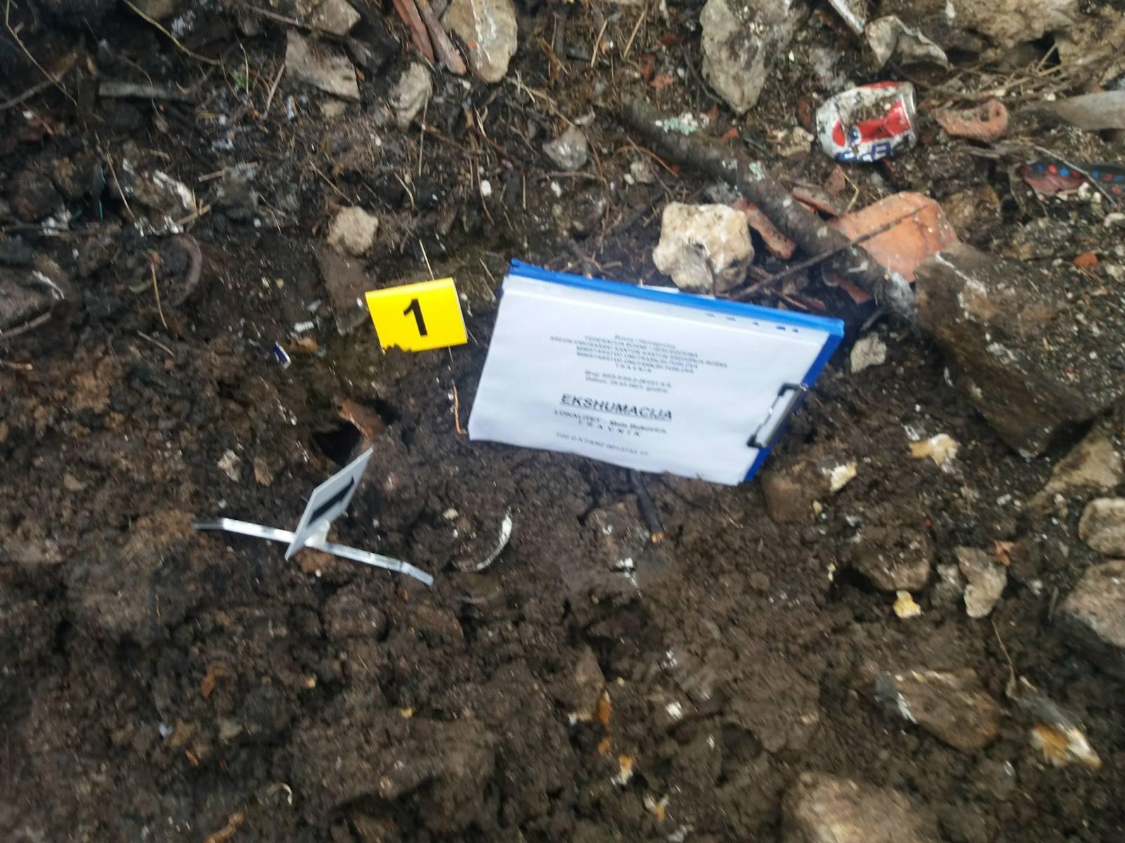Tokom ekshumacije kod Travnika pronađeni posmrtni ostaci jedne osobe