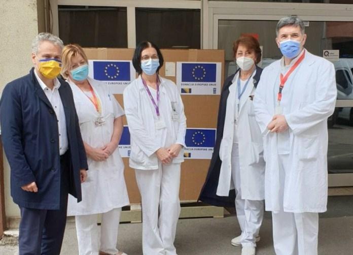 Director of the General Hospital, prof. dr. Ismet Gavrankapetanović thanked Ambassador Sattler and the EU on behalf of patients and employees - Avaz