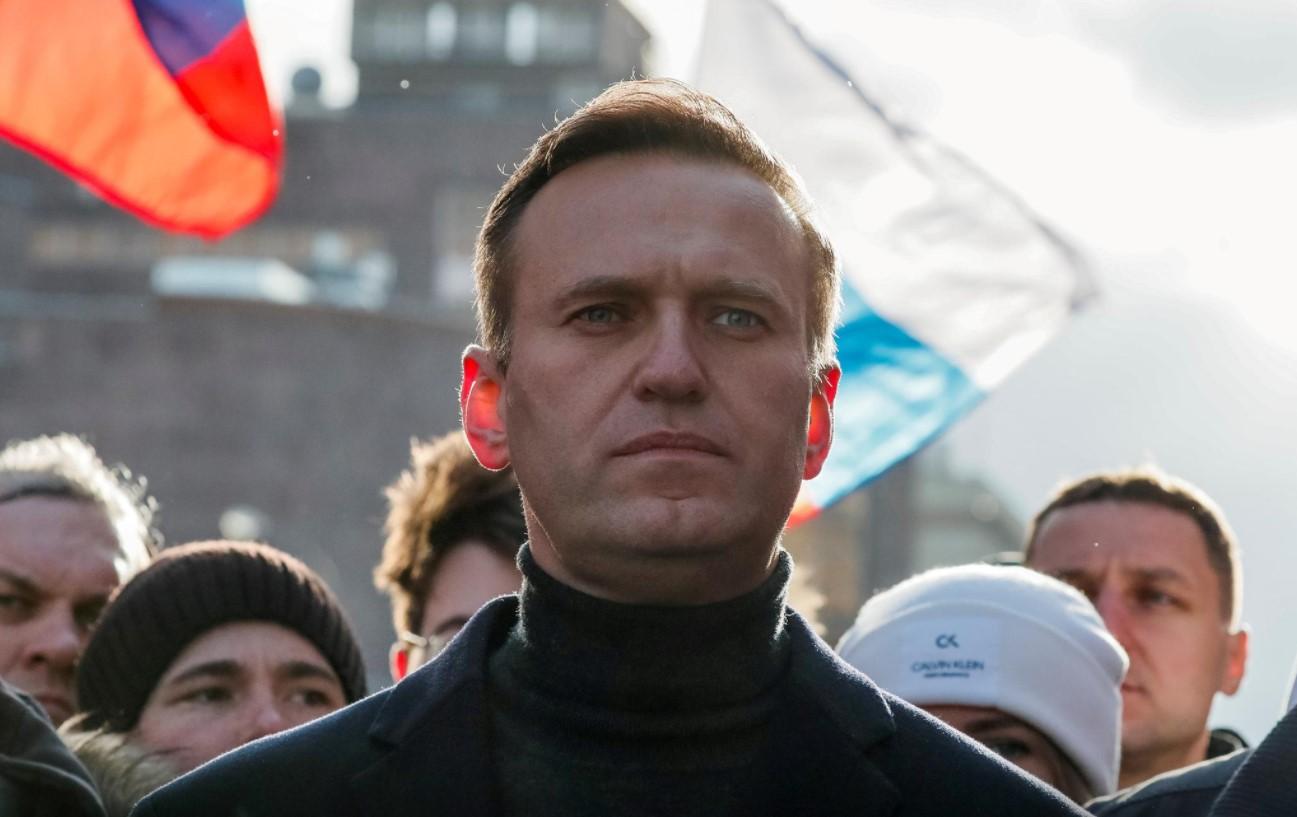 Russian opposition politician Alexei Navalny takes part in a rally in Moscow, Russia, February 29, 2020. - Avaz