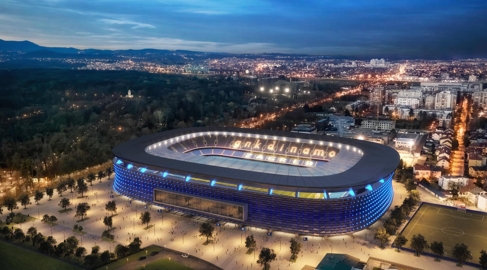 Dinamo objavio kako će izgledati njihov novi stadion vrijedan 60 miliona eura