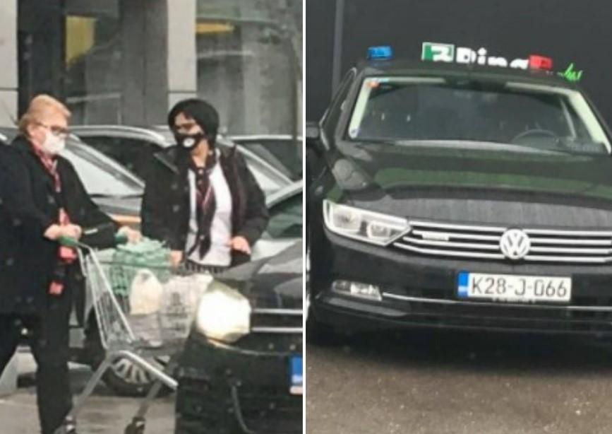 Sramotno: Ministrica Bisera Turković i u prodavnicu ide službenim automobilima i pod pratnjom