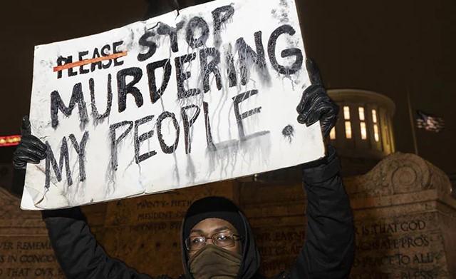 Black teenager shot dead by police in Ohio