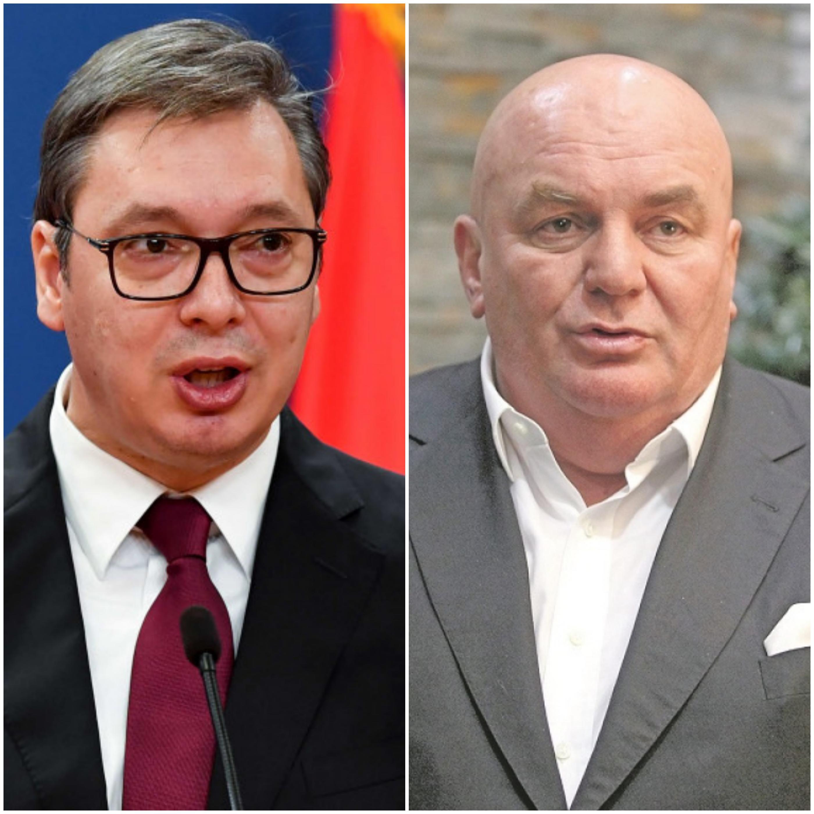 Aleksandar Vučić komentirao optužbe protiv Dragana Markovića Palme - Avaz