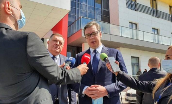 Vučić: Više od 10 miliona eura pomoći za četiri opštine u BiH